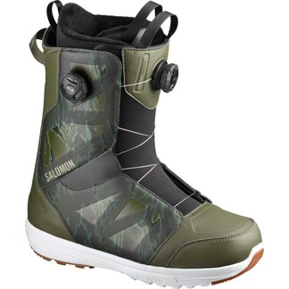 Salomon - Launch Boa SJ Snowboard Boots Men camo dark olive