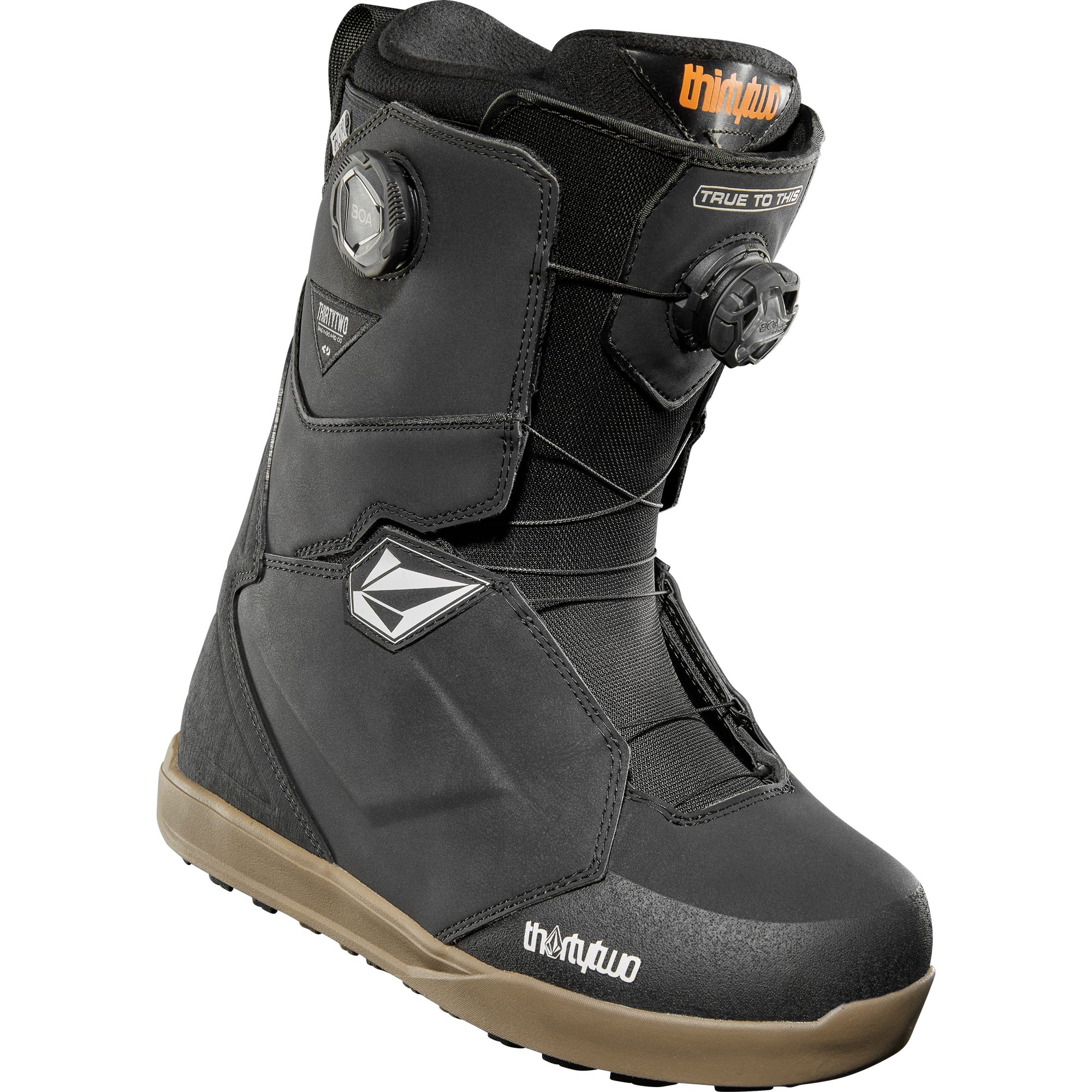 Thirty Two Lashed Double BOA X Volcom 24 25 Snowboard Boots Men black at Sport Bittl Shop
