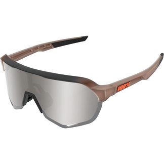 100% - S2 Sunglasses matte translucent brown fade