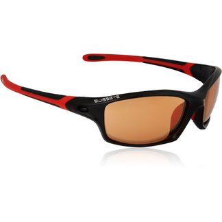 Swiss Eye - Grip Sonnenbrille black matt red photochromic orange