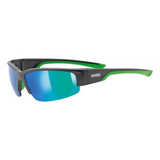 Uvex - sportstyle 215 Sonnenbrille black mat green