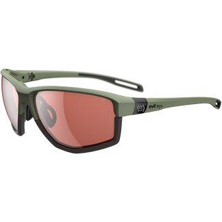 evil eye - elate ng Sunglasses forest green matt