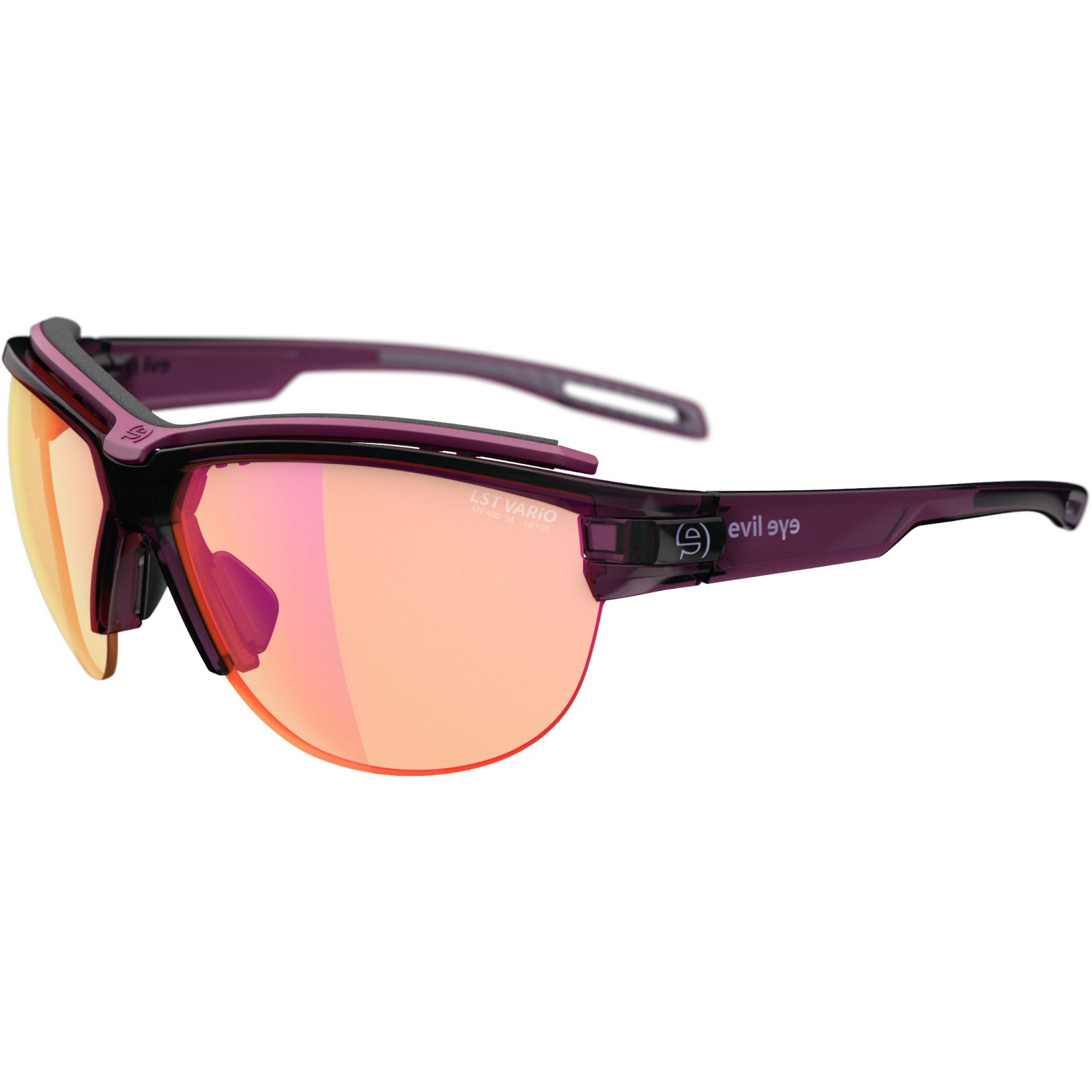 pathline.f pro Sportbrille Damen blackberry transparent