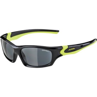 Alpina - Flexxy Teen Sunglasses Kids black neon yellow