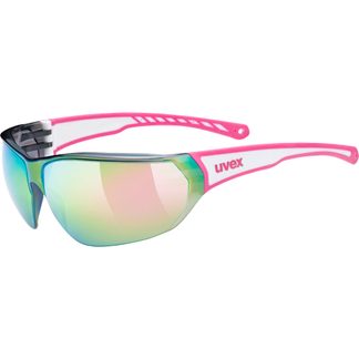 Uvex - sportstyle 204 Sonnenbrille pink white