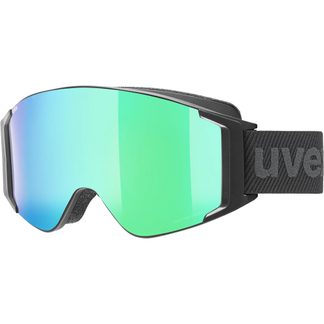 Uvex - g.gl 3000 TO Skibrille black mat mirror green