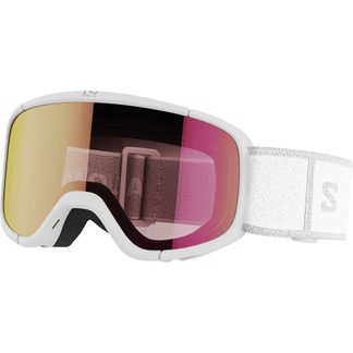 Salomon - Lumi Skibrille Kinder weiß