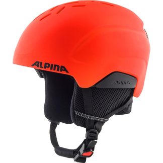 Alpina - Pizi Ski Helmet Kids neon orange