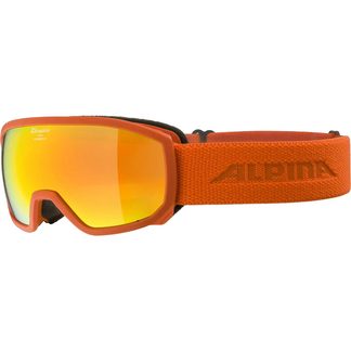 Alpina - Scarabeo Jr. Q-Lite Ski Goggle Kids pumpkin matt orange