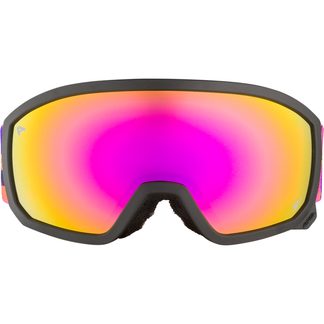 Scarabeo Jr. Q-Lite Ski Goggles Kids black pink matt