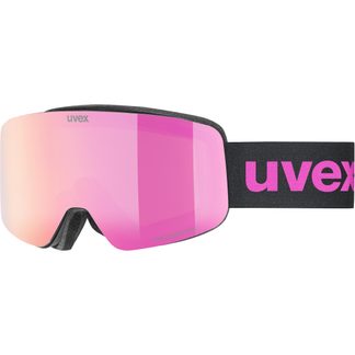 Uvex - pwdr FM Skibrille Kinder black matt