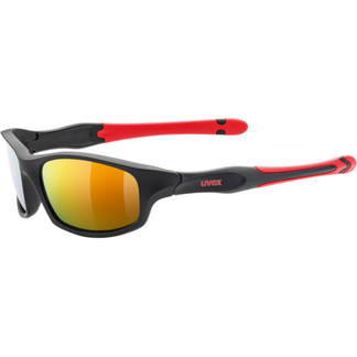 Uvex - sportstyle 507 Sonnenbrille Kinder black mat red