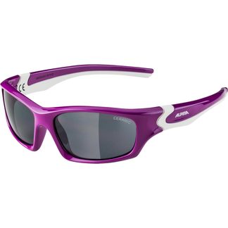 Alpina - Flexxy Teen Sunglasses Kids berry white