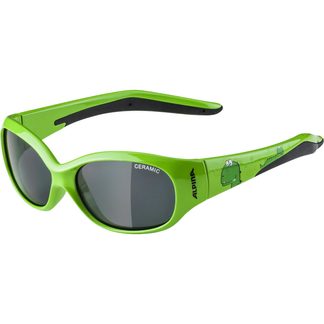 Alpina - Flexxy Sunglasses Kids green dino