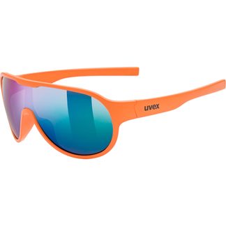 Uvex - sportstyle 512 Sonnenbrille Kinder orange mat