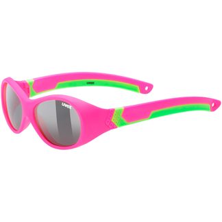 Uvex - Sportstyle 510 Sonnenbrille Kinder pink green