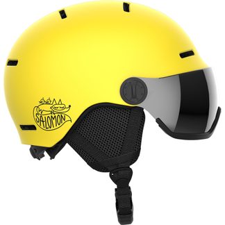 Salomon - Orka Visor Helmet Kids vibrant yellow