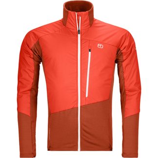 ORTOVOX - Westalpen Swisswool Hybrid Jacket Men cengia rossa