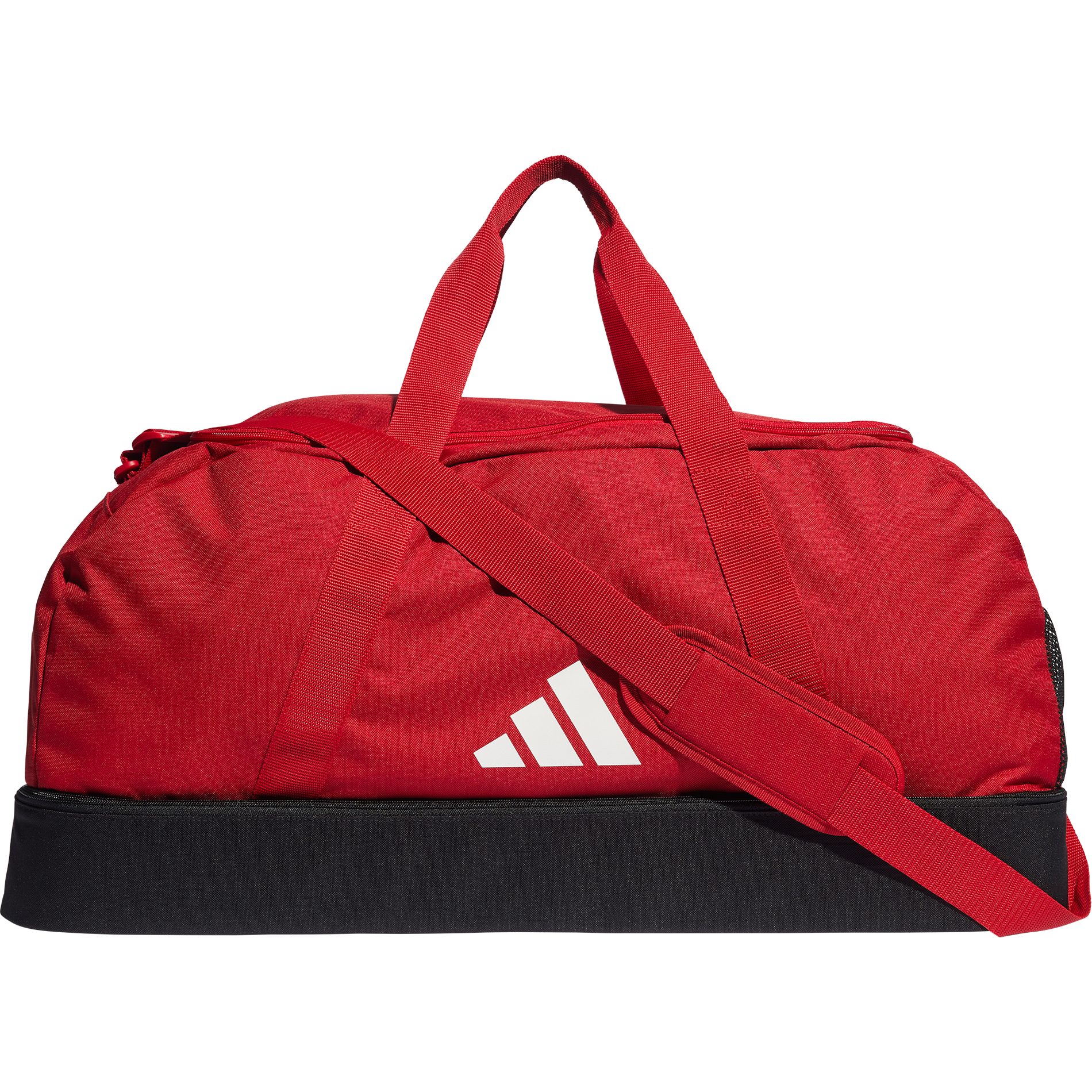 Adidas duffle bag red on sale