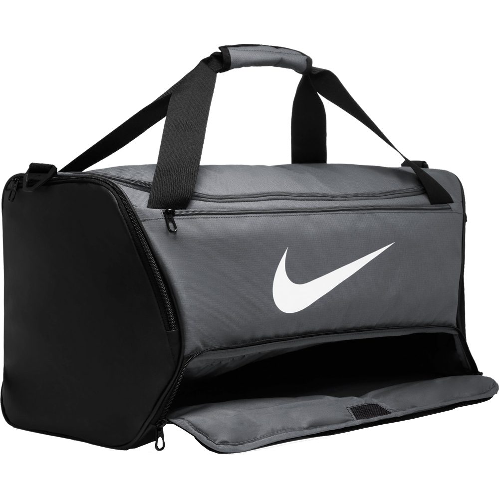 Nike - Brasilia 9.5 Training Duffle Bag iron grey at Sport Bittl Shop
