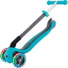 Primo Foldable Lights Scooter Kids teal turquoise