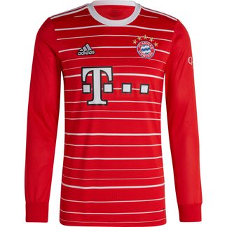 adidas - FC Bayern Home Long Sleeve Jersey 22/23 Men red
