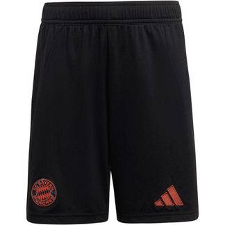 adidas - FC Bayern München 24/25 Auswärtsshorts Kinder schwarz