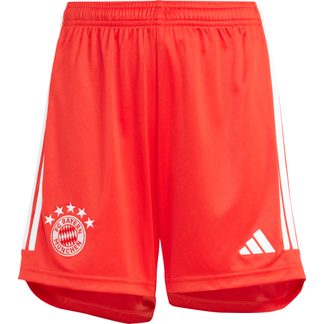 adidas - FC Bayern Home Shorts 23/24 Kinder rot