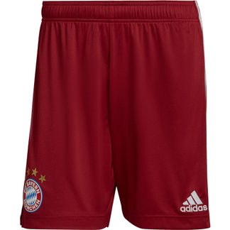 adidas - FC Bayern Home Shorts 21/22 Herren craft red