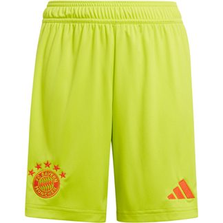 adidas - FC Bayern München 24/25 Torwartshorts Kinder semi solar yellow