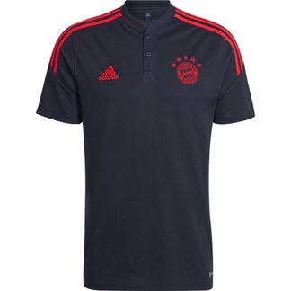 adidas - FC Bayern Condivo 22 Poloshirt Herren schwarz