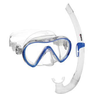 Mares - Vento Combo Schorchelset blue reflex clear