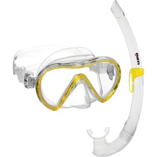 Mares - Vento Combo Snorkeling Set yellow reflex