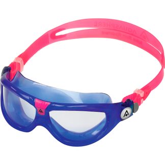 Aquasphere - Seal Kid 2 Lens Clear Schwimmbrille Kinder blau pink
