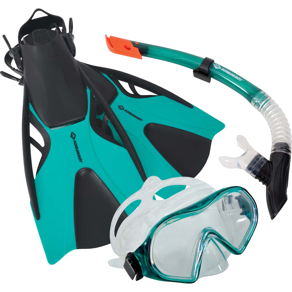 Cayman Schnorchelset türkis