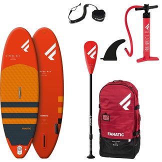 Fanatic - Ripper Air Kids 7'10'x28” SUP Package Ripper Pure 3pcs. Paddle incl. red