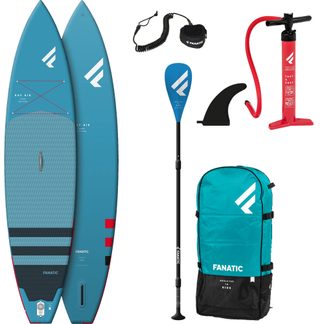 Fanatic - Ray Air 12'6x32' SUP Package Pure 3pcs.Paddle incl. petrol
