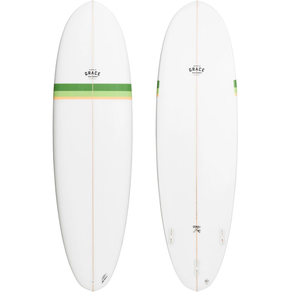 Demibu 7'0'' Surfboard weiß