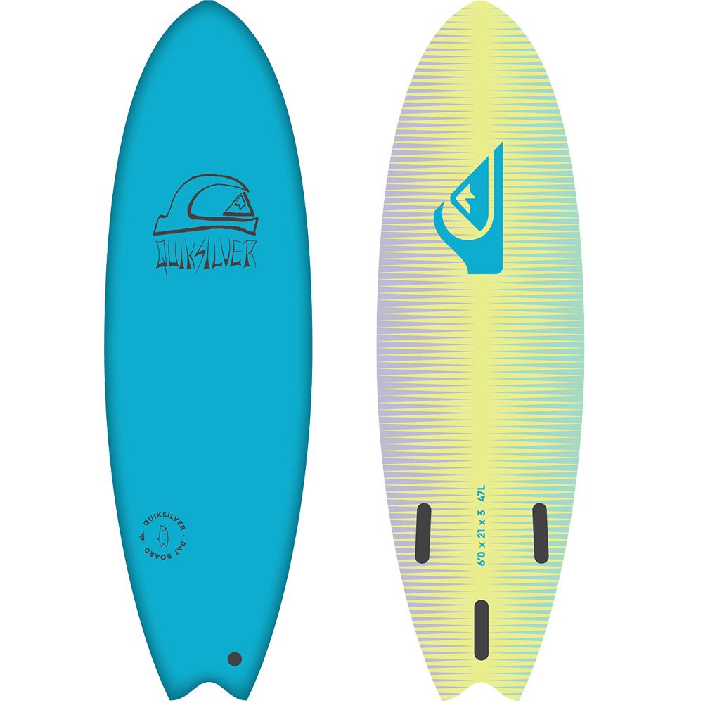 Bat 6'0'' Softboard Surfboard blue ocean