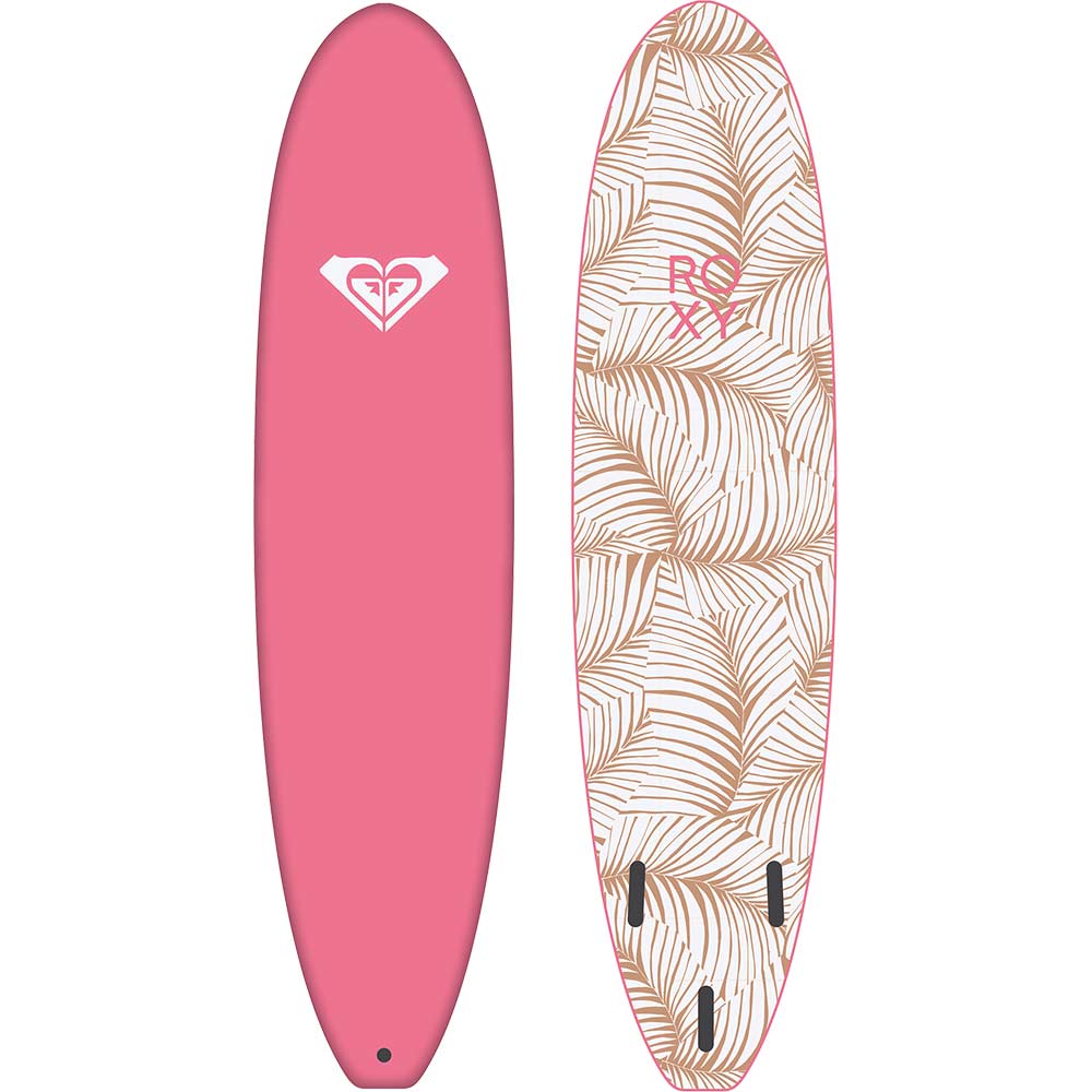 Break 8'0'' Softboard Surfboard tropical pink