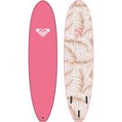 Break 8'0'' Softboard Surfboard tropical pink