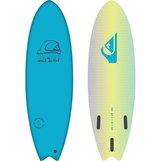 Bat 6'6'' Softboard Surfboard blue ocean