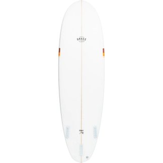 Demibu 7'4'' Surfboard weiß