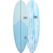Happy Hour Epoxy Soft Surfboard 6'0'' skyblue