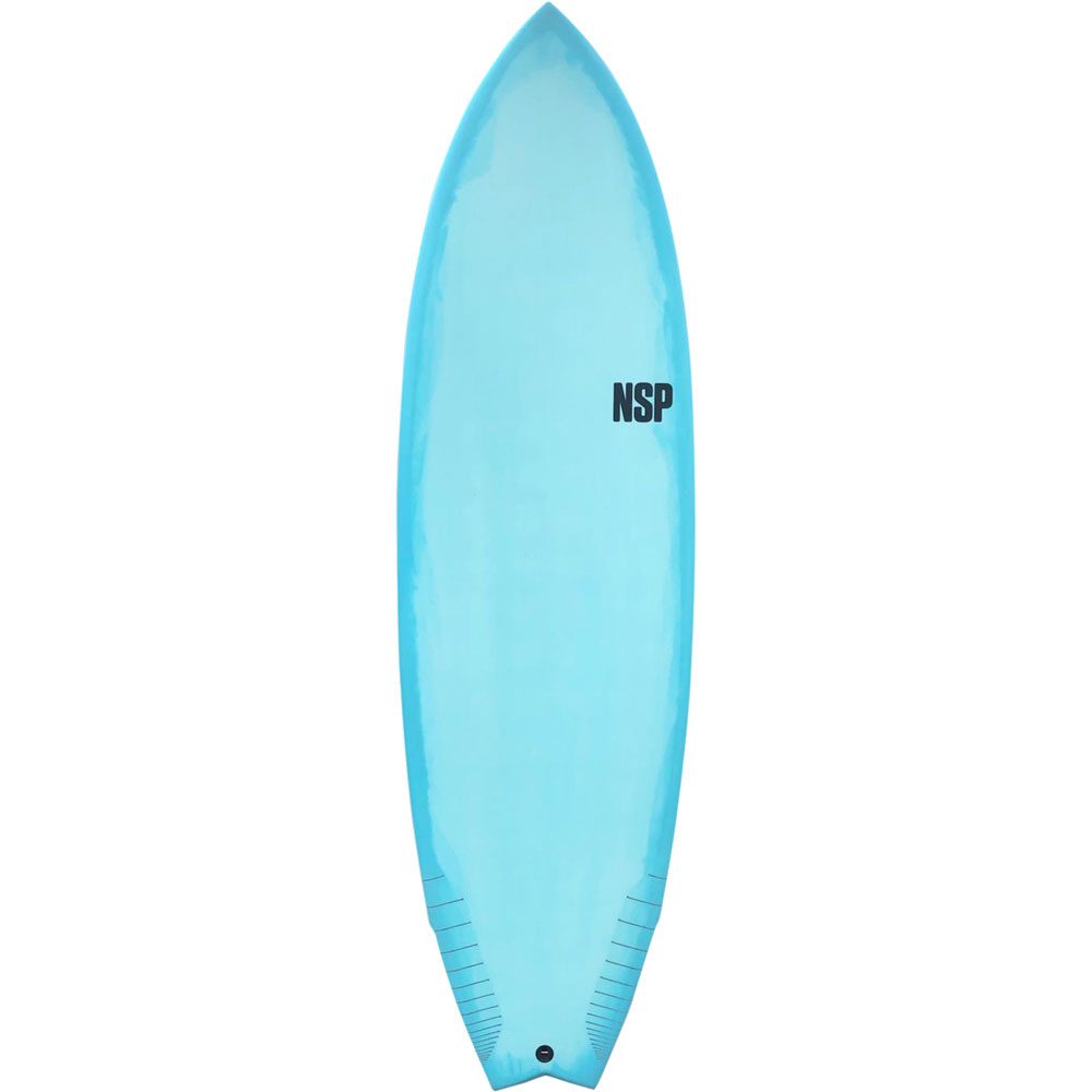 NSP - Protech Fish Surfboard 6%274%27 blau