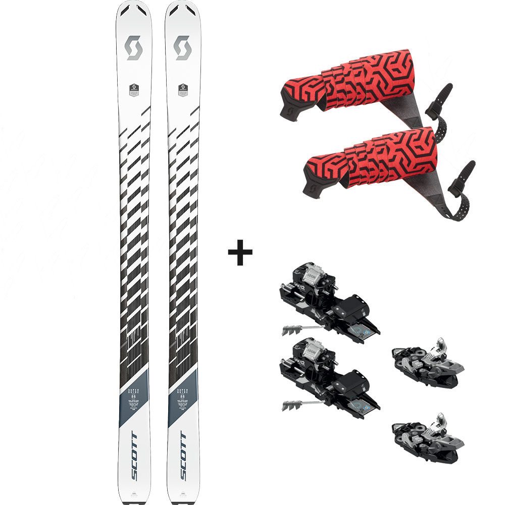Superguide 88 22/23 Tourenski Komplettset & Look Bindung & Fell