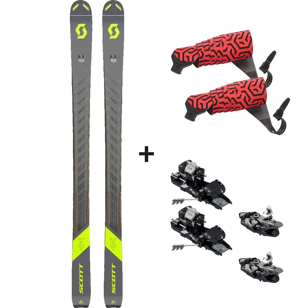 Superguide 95 23/243 Ski Touring Set & Look Binding & Skins
