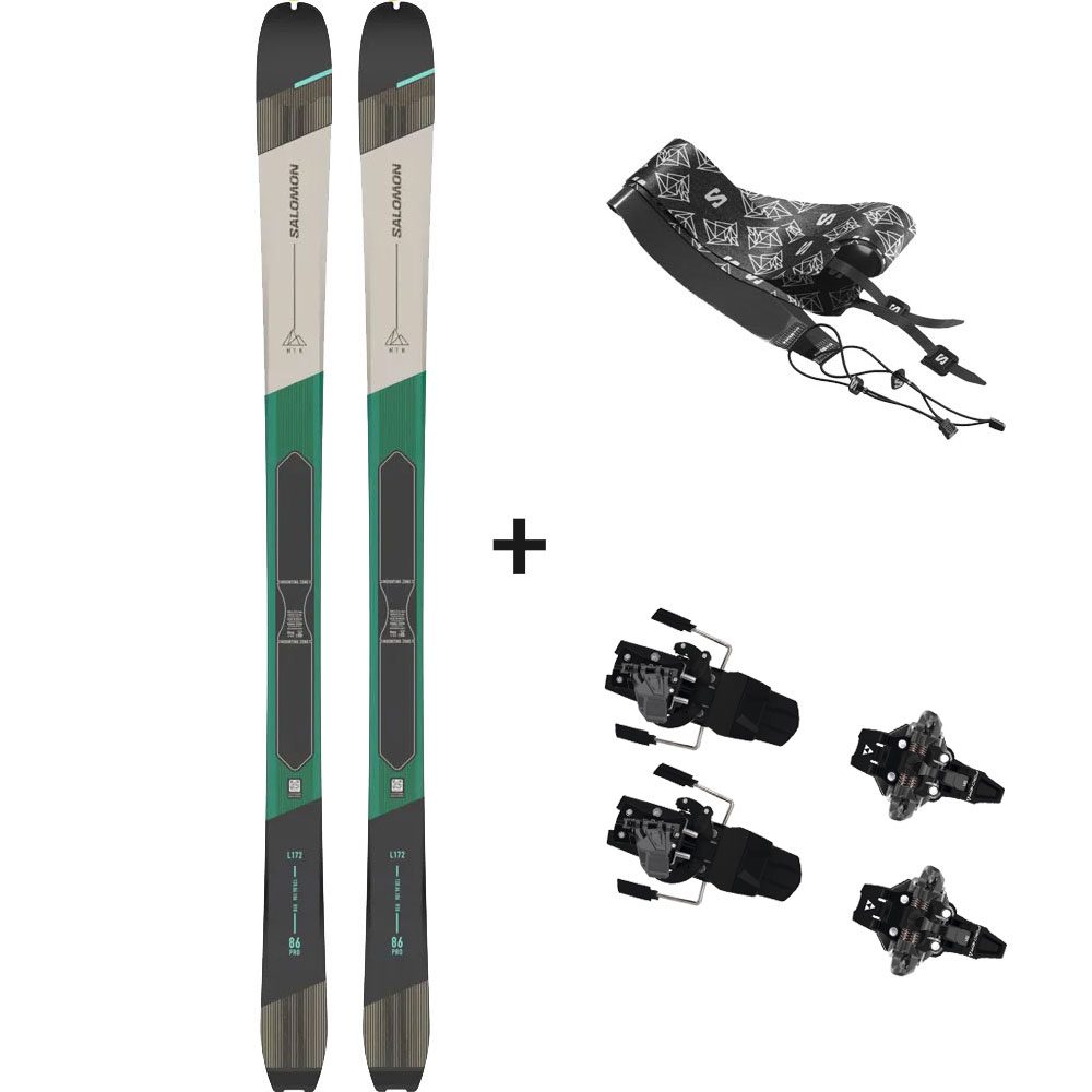 MTN Pro 86 W 23/24 Ski Touring Set & Fischer Bindings & Skins