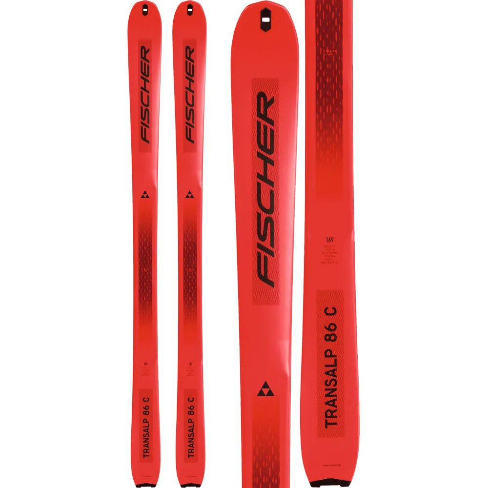 Transalp 86 Carbon 22/23 Tourenski Komplettset & Fischer Bindung & Fell