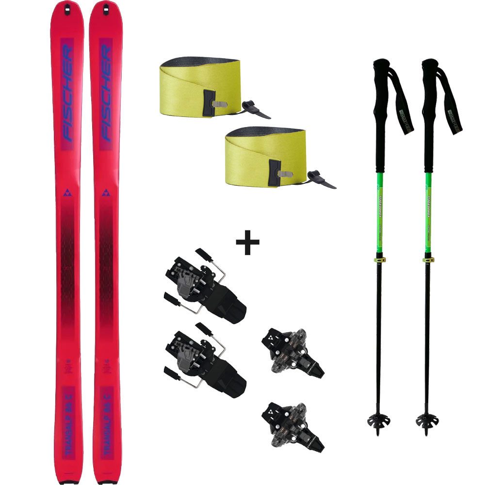 Transalp 86 Carbon 22/23 Ski Touring Set with Binding & Skins & Ski Poles